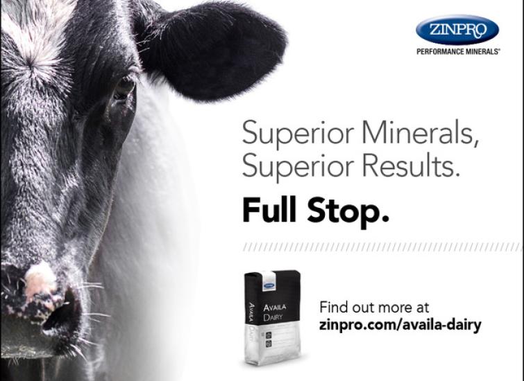 New standard for dairy trace mineral nutrition