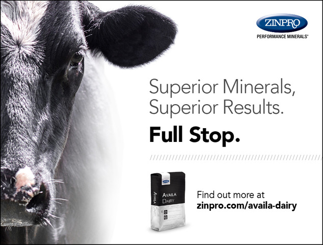 New standard for dairy trace mineral nutrition